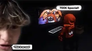 I SURPRISED SALISH AND NIDAL WITH THEIR OWN ROBLOX GROUP & CUSTOM HOODIE! // 700K Special