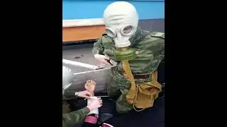 Girls gas mask