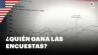 🇺🇸 Así están las encuestas en Estados Unidos a un mes de las elecciones - DNews
