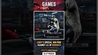 Leroy's Special Win Pose against Lili #Tekken8