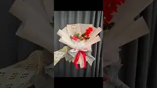 Cara membuat Karangan Bunga Buket Artificial || How to make a bouquet of flowers