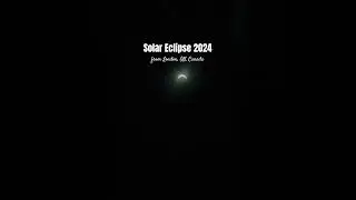 Solar Eclipse 2024 🌒 Close to the path of totality #LondonOntario #SolarEclipse #SolarEclipse2024