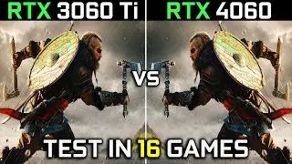 RTX 3060 Ti vs RTX 4060 | Test in 16 Games | 1080p - 1440p | The Ultimate Comparison! 🔥 | 2023