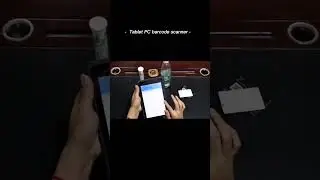 8inch rugged pda barcode scanner testing