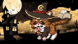 Nali A Halloween Cat That I'm Showing You On Christmas