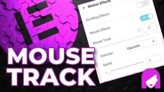 How to use Elementor's mouse track feature for stunning designs