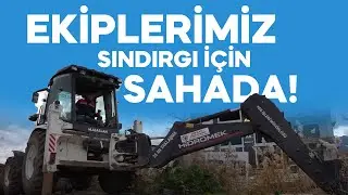 Fen İşleri Müdürlüğü ekiplerimiz sahada! Sındırgı için çalışıyoruz.❤️❤️