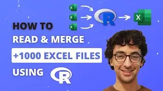 Read and Write HUNDREDS of Excel Files using R programming