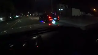 Miami Night Cruise l 350z Flames