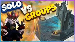 Solo vs. Groups! Dungeon Dive in Open World | Albion Online