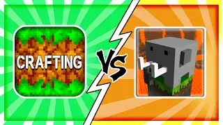 CRAFTING AND BUILDING VS CRAFTSMAN: BUILDING CRAFT  | Game Comparison