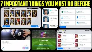 7 Important Things You Must Do Before Pes 2022 Mobile Update
