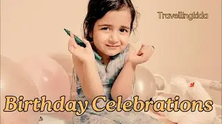 Birthday celebration in Calgary | Fiona's 4th birthday bring-in | Mid night celebrations Part 1