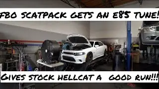 FBO E85 SCATPACK VS STOCK HELLCAT