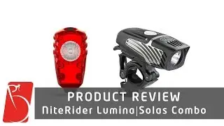 NiteRider Lumina Micro and Solas Bike Light Combo