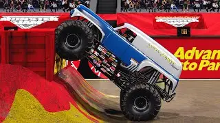 Insane Backflips and Frontflips #8  I  BeamNG.Drive Monster Jam