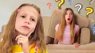 Nastya e seus amigos construíram salas secretas para brincar de esconde-esconde