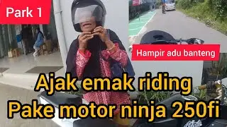 BAWA EMAK RIDING PAKE NINJA 250FI//AUTO SERBA SALAH//PELAN SALAH KENCENG APA LAGI
