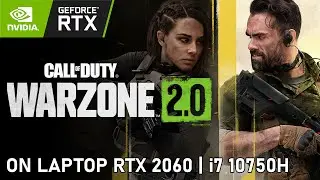 Call of Duty Warzone 2.0 | Laptop RTX 2060 & i7 10750H | Lenovo Legion 5
