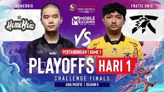 HB VS FNOC | SPS Mobile Challenge Finals | MLBB | S5 Hari 1 | Match 1 Game 1