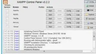 HOW TO XAMPP SERVER START AND RUN FILE
