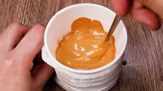 Making Dalgona in the Microwave