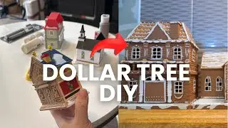 DIY Gingerbread Village | Elegant Holiday Decor on a Budget!