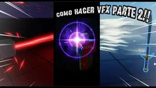 Como hacer Vfx para roblox studio parte 2 | como usar BEAMS y TRAILS