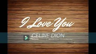 I Love You - Celine Dion (Lyrics)