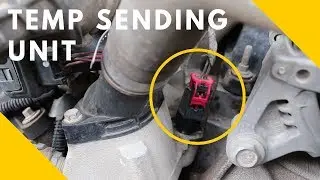 How To Replace The Temperature Sending Unit/Sensor [3.8L V6 EGH Jeep JK]
