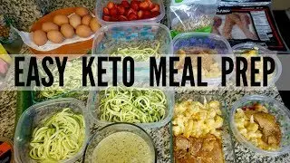 EASY KETO MEAL PREP FOR WEIGHT LOSS  | LOW CARB MEALS | KEILA KETO