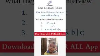 VLSI MEME - Inter & Intra Delay in Verilog | Best VLSI Training | VLSI Courses | www.vlsiforall.com