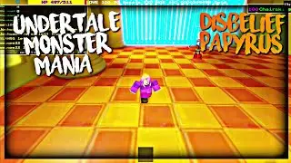 Roblox Undertale Monster Mania: Disbelief Papyrus