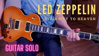 Led Zeppelin - Stairway To Heaven Solo Cover in Half-Step Down Tuning (Reupload)