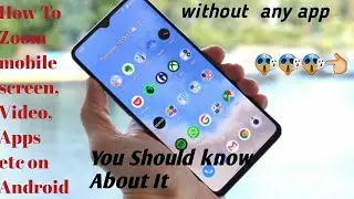 How to zoom mobail screen '' with cartoon.