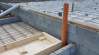 Заливаем плиту ул.Муромская.
