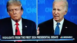 Biden debate performance NOWHERE NEAR AS BAD AS IDIOT COMMENTATORS are making it out to have been!