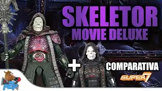 Masters of the Universe: Skeletor Movie Deluxe + Comparativa Super7