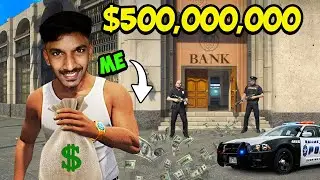 Robbing A MEGA Bank In GTA 5.. (Mods) GTA 5 Tamil - Part 1 - STG