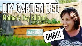 DIY Raised Garden Bed (Surprise Mother's Day Gift 2020!)