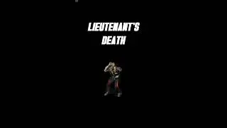 Lieutenant Death Animation in Fallout