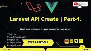 02.  Laravel API Create part 1 || Laravel Model, Migrations, Factory and Faker Data Create.