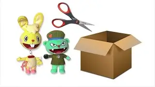 Happy Tree Friends Plush toys by Fun 4 All Unboxing & Review
