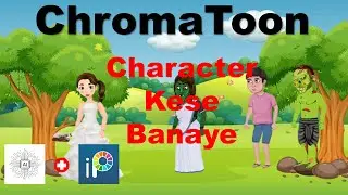 Best Chroma Toon Character Creation Method EXPOSED | Character Create in ibis paint x