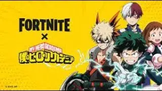 Fortnite x My Hero Academia! GIFTING @100 subs