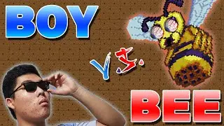 Can I Beat Queen Bee?  [TERRARIA] #21boysslive
