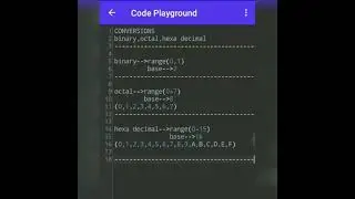 Number System conversion || Python