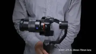 zhiyun CRANE 云鹤上各种相机3 Axis Camera Gimbal TEST