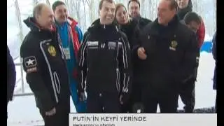 etv PUTİN'İN KEYFİ YERİNDE:BERLUSCONİ'Yİ AĞIRLADI