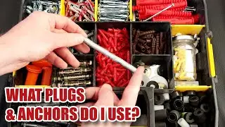 What wall plugs & anchors do I use? OCD box tour!